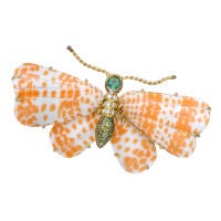 Sorab & Roshi Shell Butterfly Pin