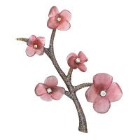 Sorab & Roshi Cherry Blossom Pin