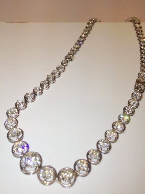 Women's Diamond/bracelet  riviere necklace