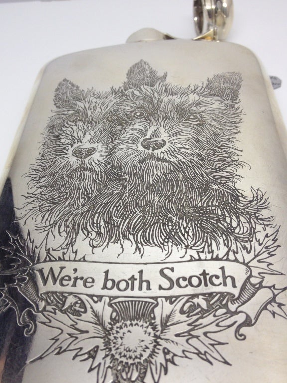 Une charmante théière «scotty » de Kerr