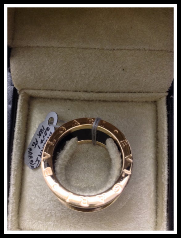 Bulgari B.Zero1 Ring im Zustand „Hervorragend“ in Aspen, CO