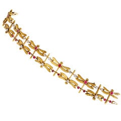 Antique Dragonfly Collar/Bracelet