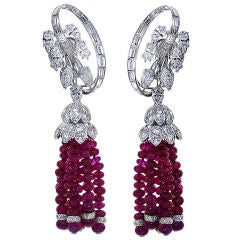 Breathtaking DAVID WEBB Chandelier Earrings