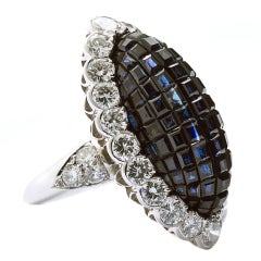 VAN CLEEF & ARPELS Mystery Sapphire ring