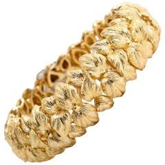 Gold Wreath Bracelet