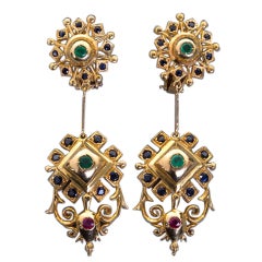 LALAOUNIS Byzantium Dangle Earrings
