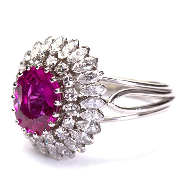 natural pink sapphire ring natural pink sapphire ring