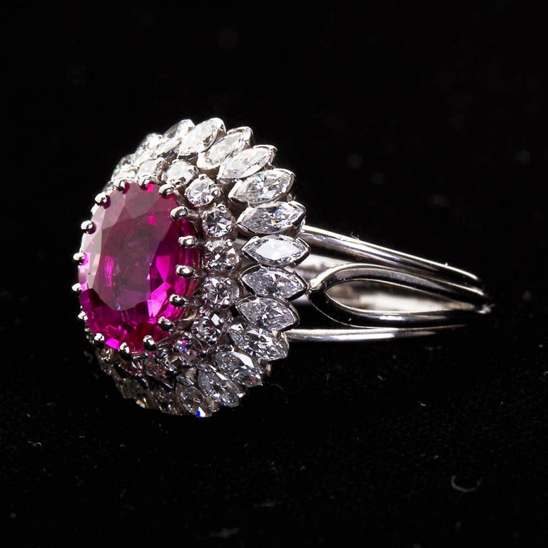 natural pink sapphire ring natural pink sapphire ring