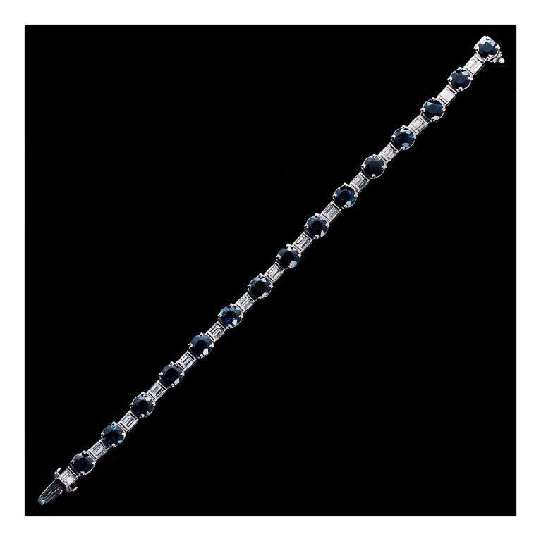 Sapphire Diamond Convertible Bracelet 1