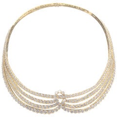 Van Cleef & Arpels Draped Diamond Necklace