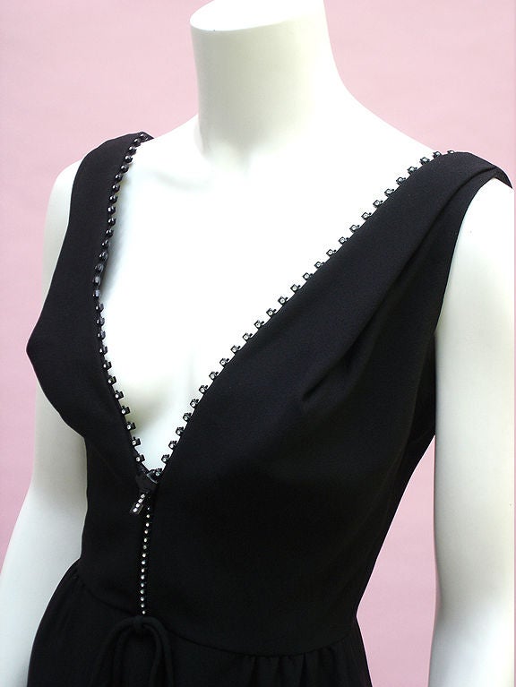 INCREDIBLE 1960S MOST-AMAZING-ZIPPER-EVER LBD 1