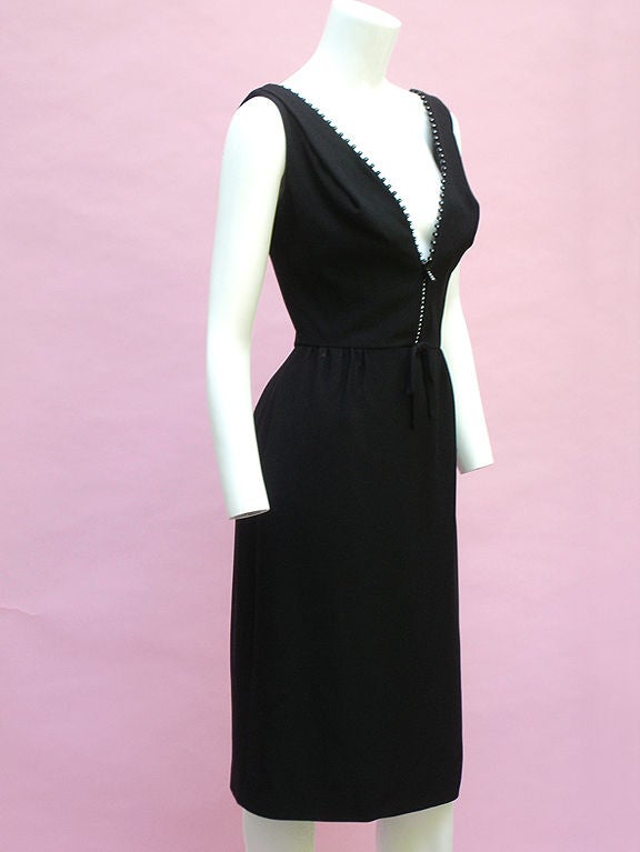 INCREDIBLE 1960S MOST-AMAZING-ZIPPER-EVER LBD 2