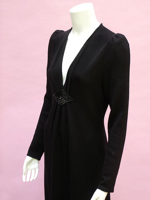 70s St. John Santana Knit Noir