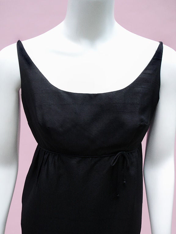 60s Howard Hirsh Raw Silk Babydoll