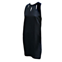 90s Gianni Versace Key Hole Little Black Dress