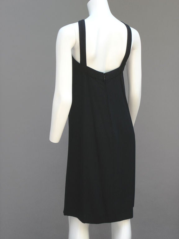 60s Bullocks Wilshire Cocktail Dress In Excellent Condition For Sale In Miami Beach, FL