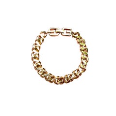 70S GIVENCHY CHAIN LINK ID-STYLE BRACELET