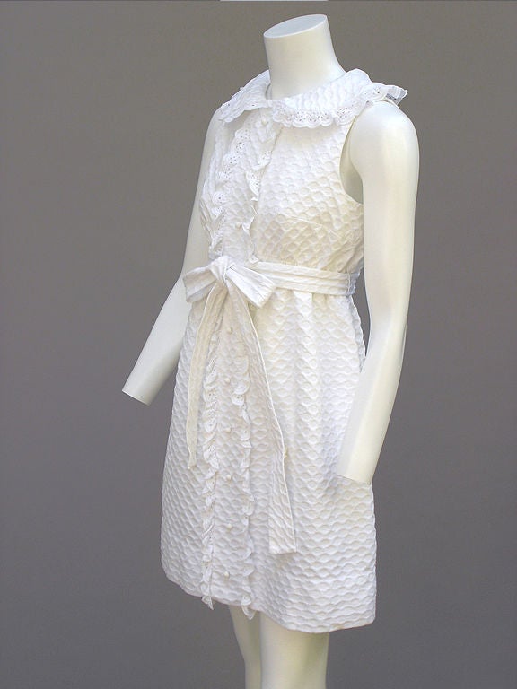 Women's 60'S HENRI BENDEL BABYDOLL MINI DRESS