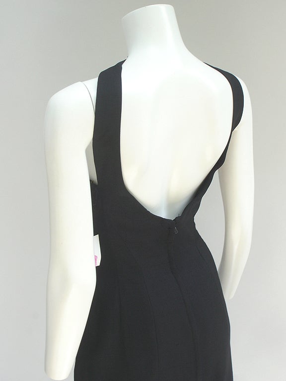 50s Estevez Silk Dress For Sale 2