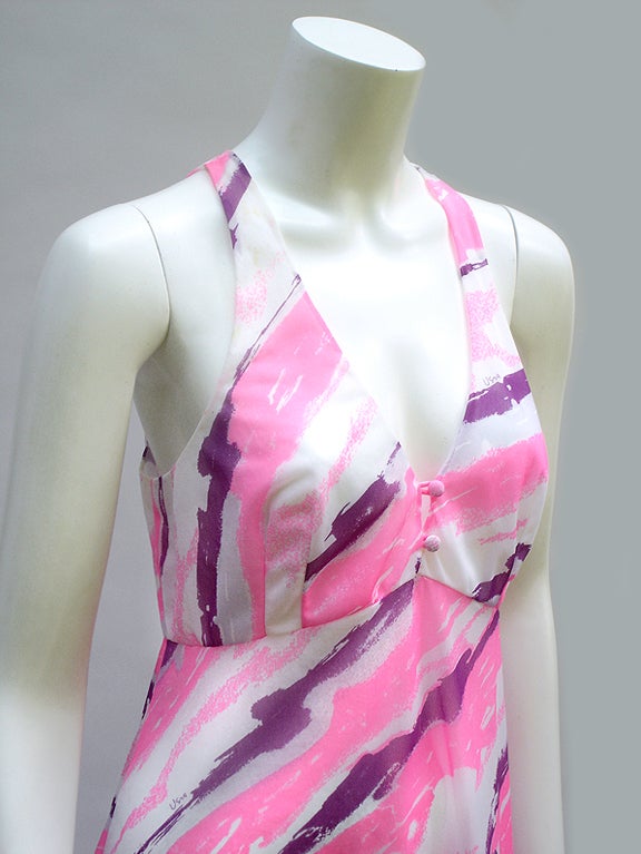 60s Vera Set in Pink and Purple For Sale 5