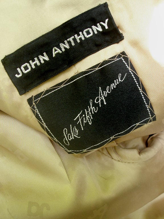 70S JOHN ANTHONY & SAKS FIFTH AVENUE COAT & CAPE 7
