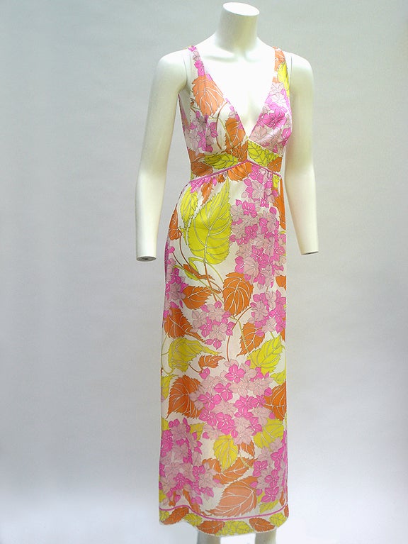 70S EMILIO PUCCI  MOD LEAVES