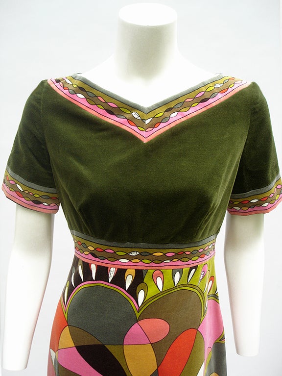 Women's 60S EMILIO PUCCI ICONIC VELVET