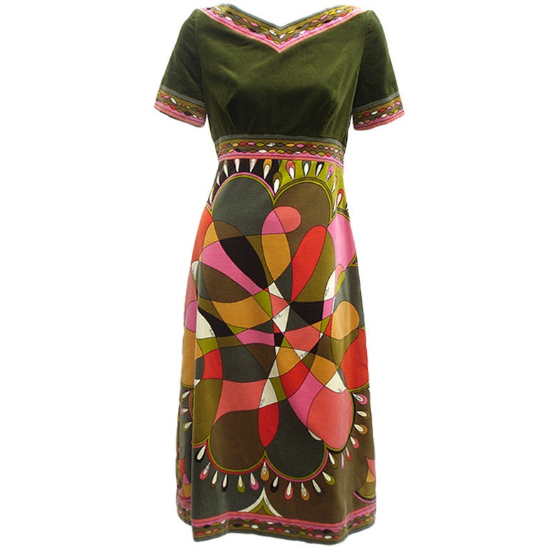 60S EMILIO PUCCI ICONIC VELVET