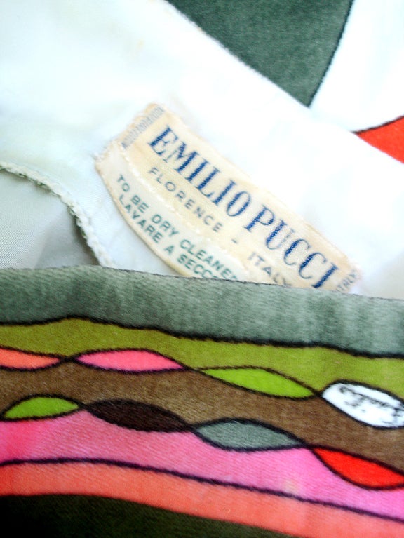 60S EMILIO PUCCI ICONIC VELVET 7