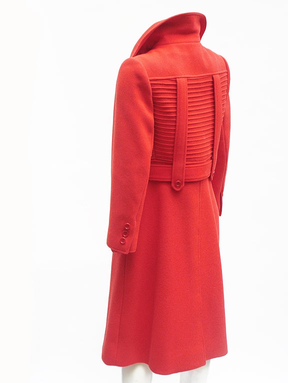 Women's 60S Calvin Klein Mod Miltarycoat For Sale