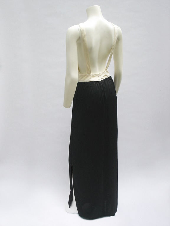 70's Bill Tice Black and Ivory For Sale 1