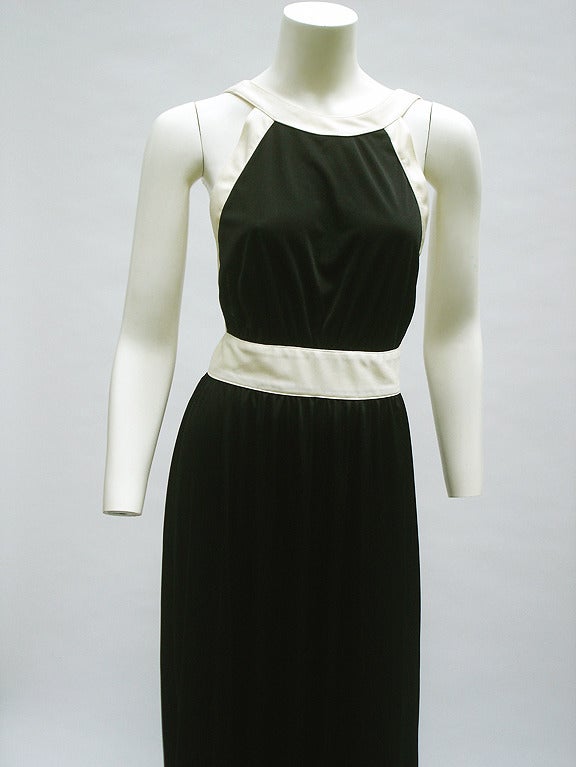 70's Bill Tice Black and Ivory For Sale 3