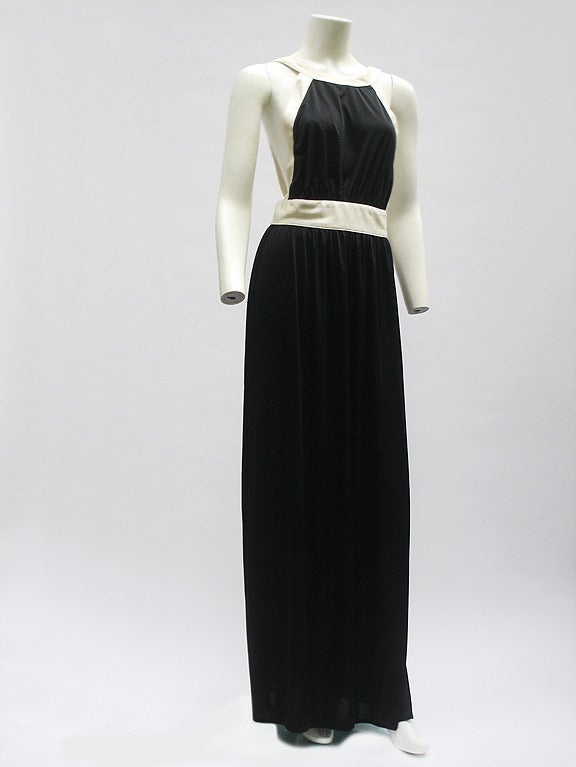 70's Bill Tice Black and Ivory For Sale 4