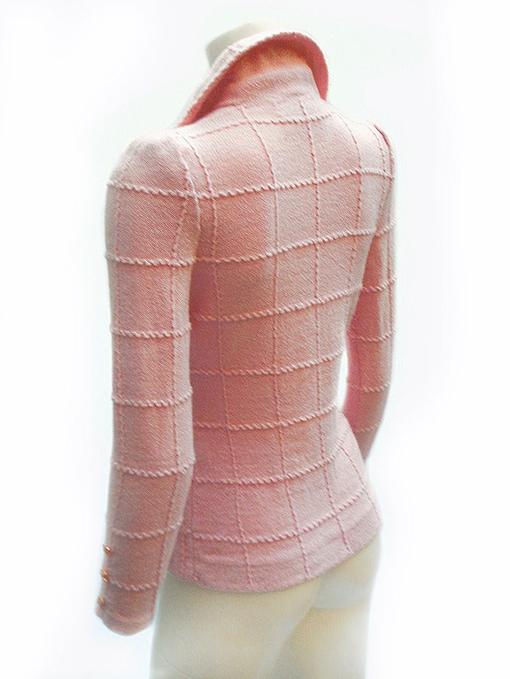 70's Adolfo  Pink Jacket For Sale 1