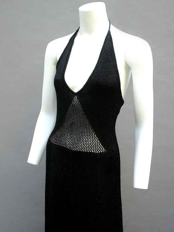 70S MARY QUANT GORGEOUS SEXY KNIT DRESS 5