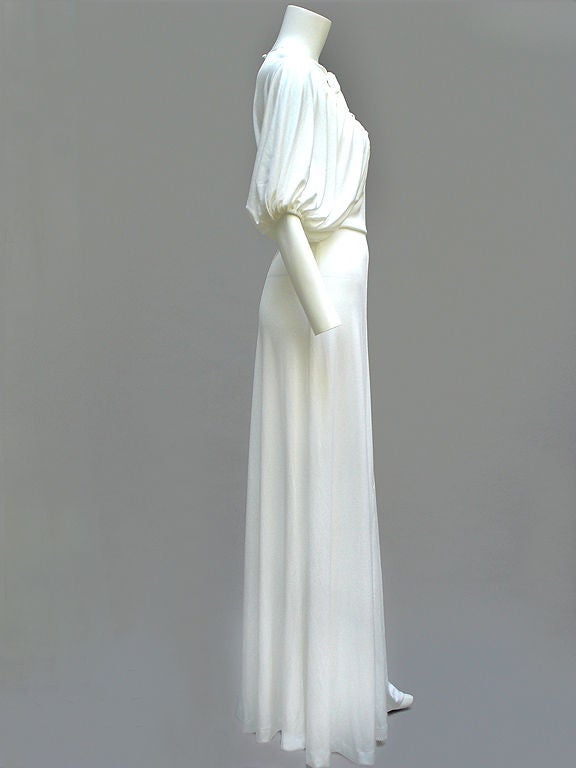 70s Joy Stevens Angel Gown 1