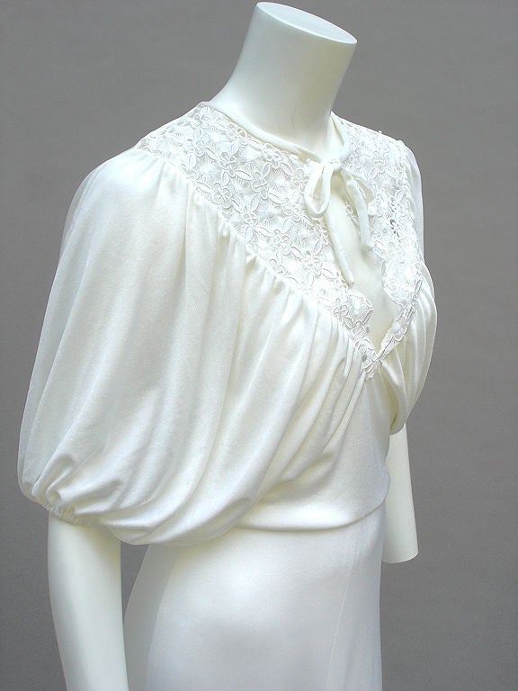 70s Joy Stevens Angel Gown 2