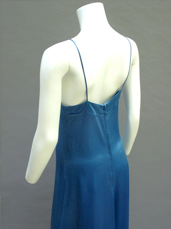 mid length slip dress
