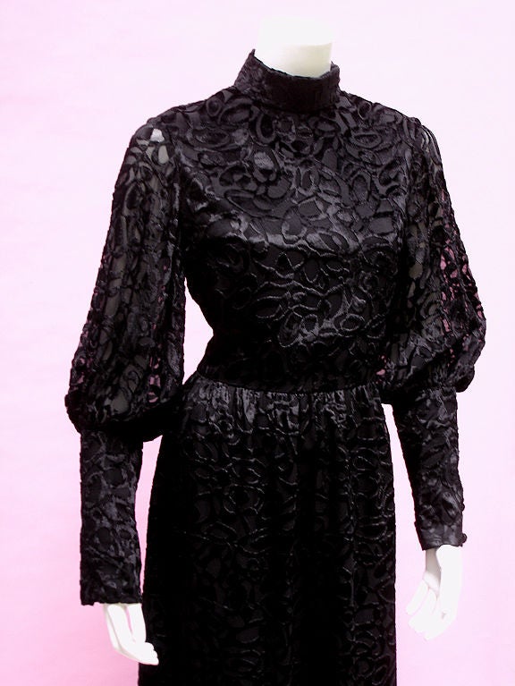 60S DIORLING BY CHRISTIAN DIOR VICTORIAN VELVET For Sale 1
