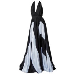 Naomi's Issa Over-the-top Halter Gown