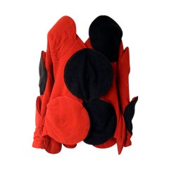 Rare Issey Miyake Wearable Art Beret Coat for Collectors, Museums 10