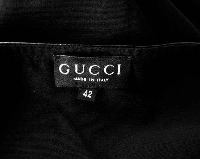 RARE GUCCI TOM FORD G-BUCKLE TRIBUTE RUNWAY BOOK GOWN 3