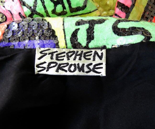 Stephen Sprouse Rock Sticker