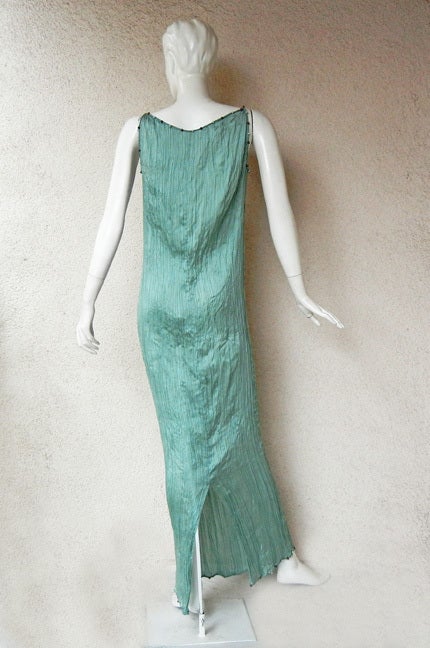 Women's Christian Dior by Galliano  'Hommage to Mariano Fortuny' Delphos Gown