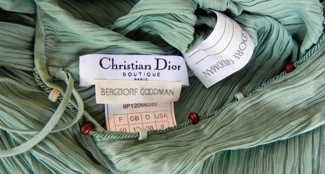 Christian Dior by Galliano  'Hommage to Mariano Fortuny' Delphos Gown 1