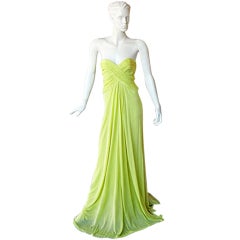Michael Kors Strapless Romantic Evening Gown J-Lo in "Maid in Manhattan" 9