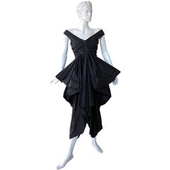 John Galliano Hi Fashion Sculptural Evening Dress