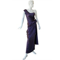 Yves Saint Laurent Haute Couture Fashion Runway Gown As Seen on Catwalk 11