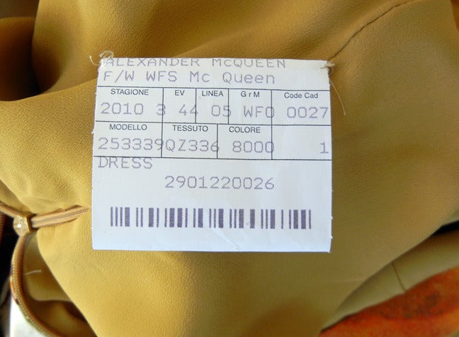 Alexander McQueen Botticelli Gown 2