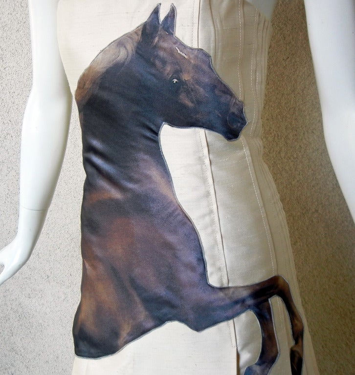 chloe by stella mccartney horse dress